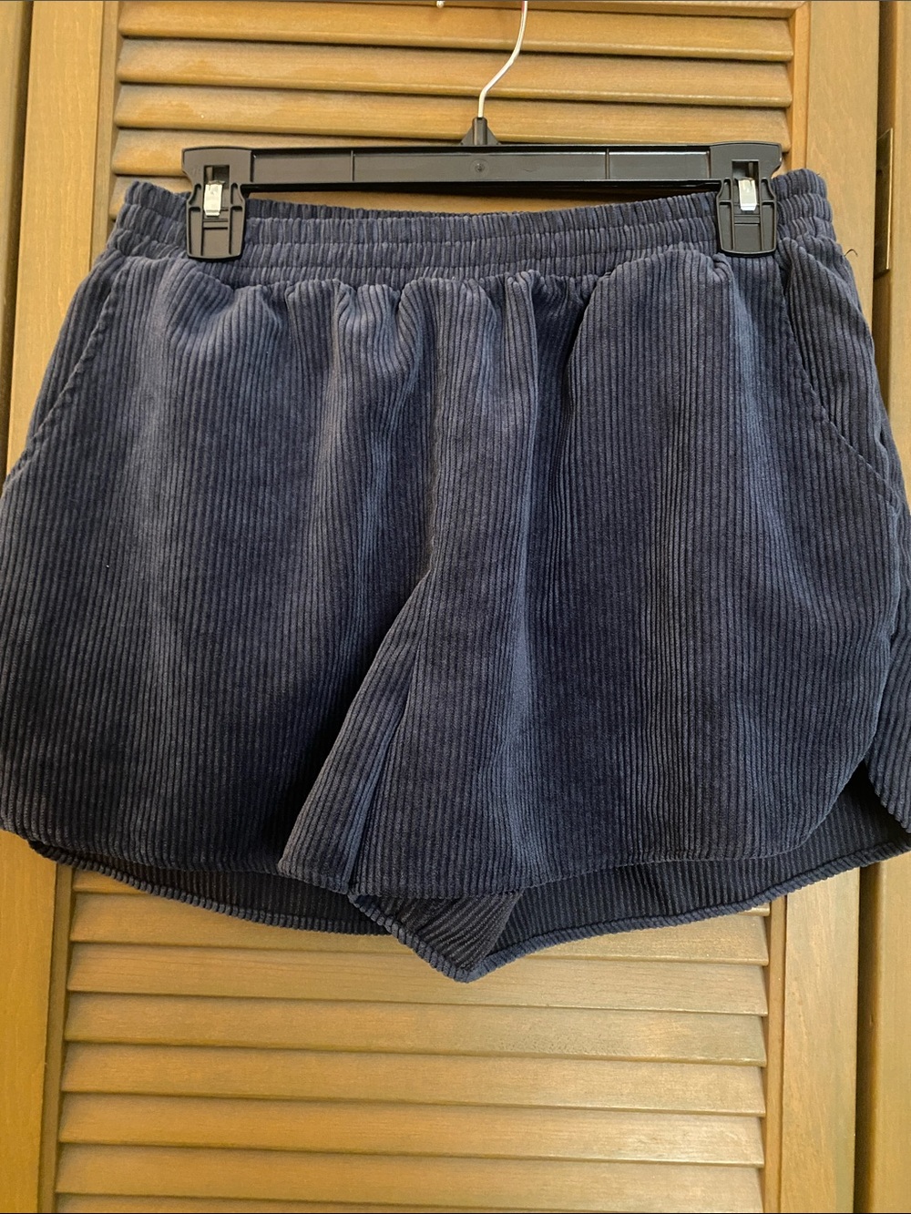 wild fable Corduroy High-Waist Shorts - Navy Blue
